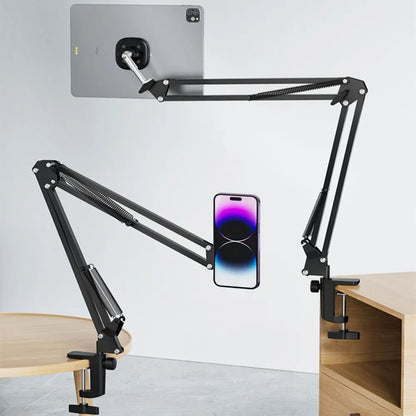 Universal Metal Magic Arm Magnetic Phone Holder Tablet Stand Bed Desk Mount Support for Ipad Android Iphone Smartphone Holder